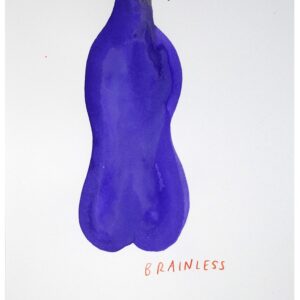 SEAWATERCOLOURS INSULT (brainless) BY PAUL DAVIS